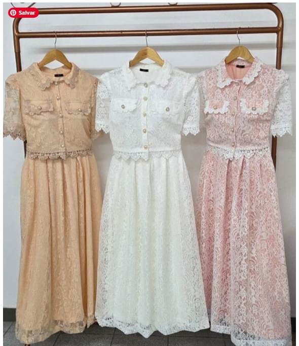 Conjunto Renda Guipir Mariana