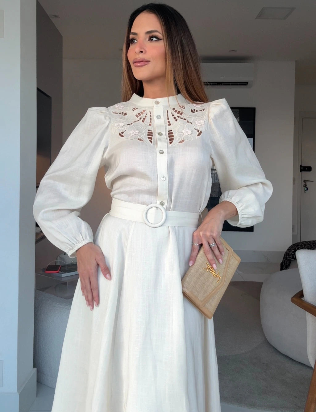Vestido Chemise Laura