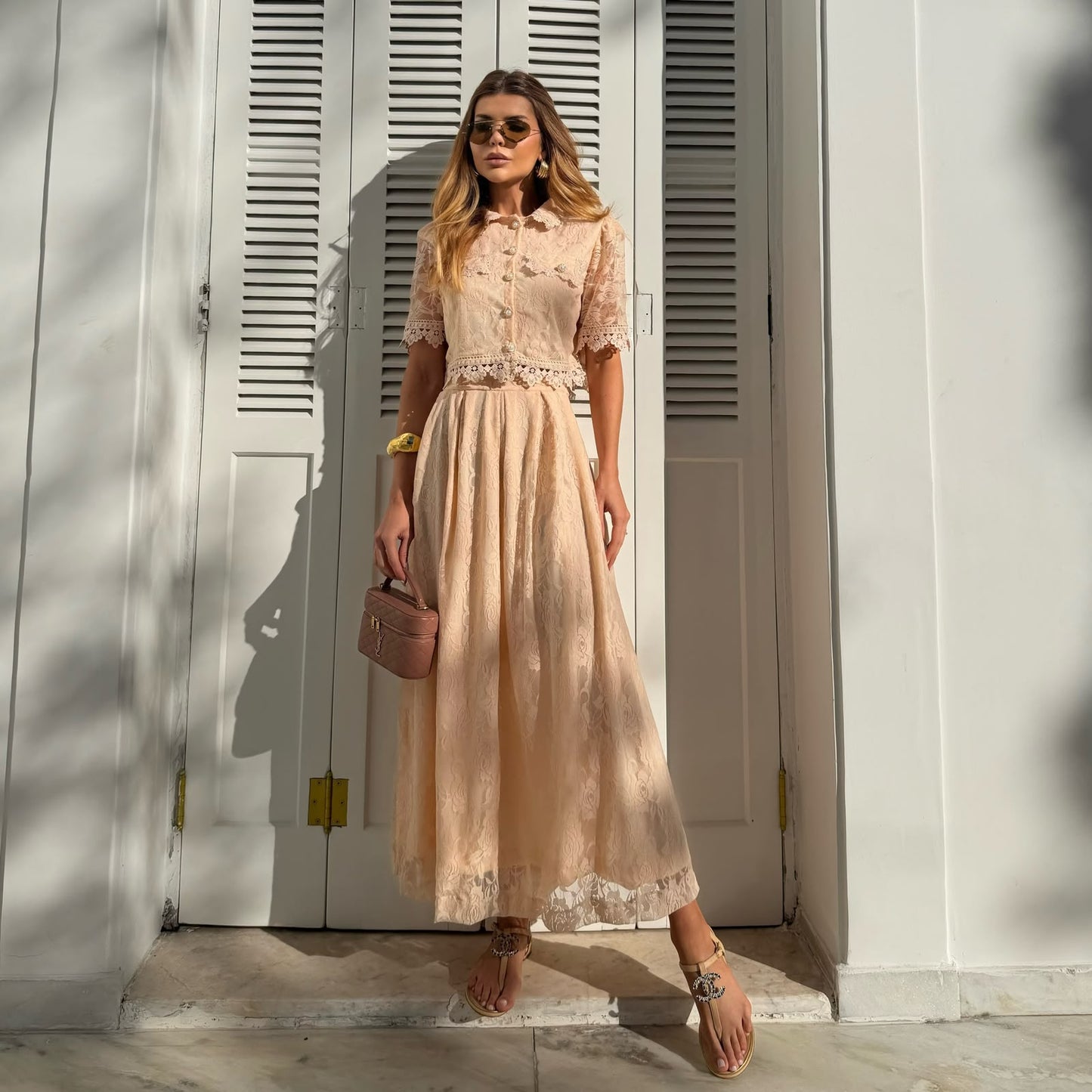 Conjunto Renda Guipir Mariana