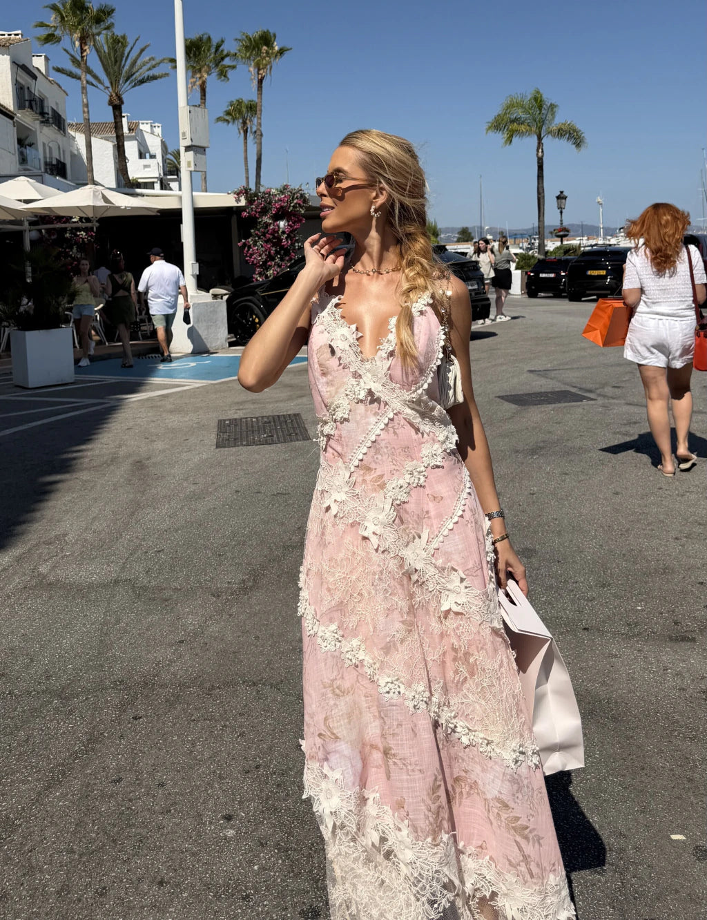 Vestido Flor Estampado Rose