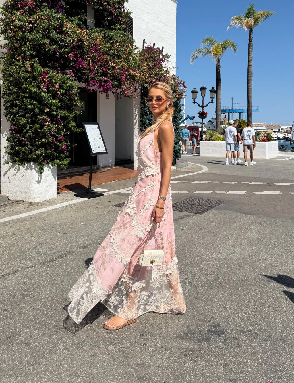 Vestido Flor Estampado Rose