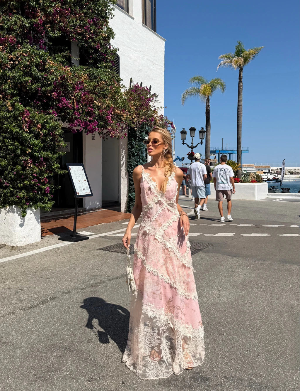 Vestido Flor Estampado Rose