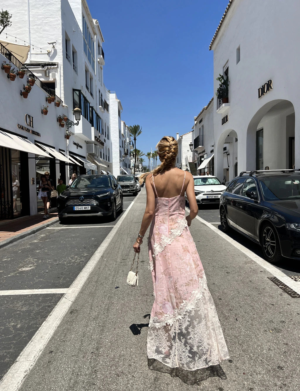 Vestido Flor Estampado Rose