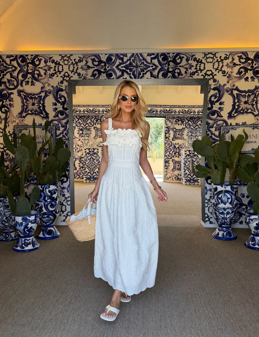 Vestido Laise Louise Off White